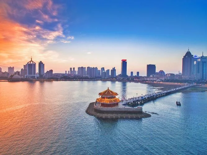 青岛旅游景点-千图网